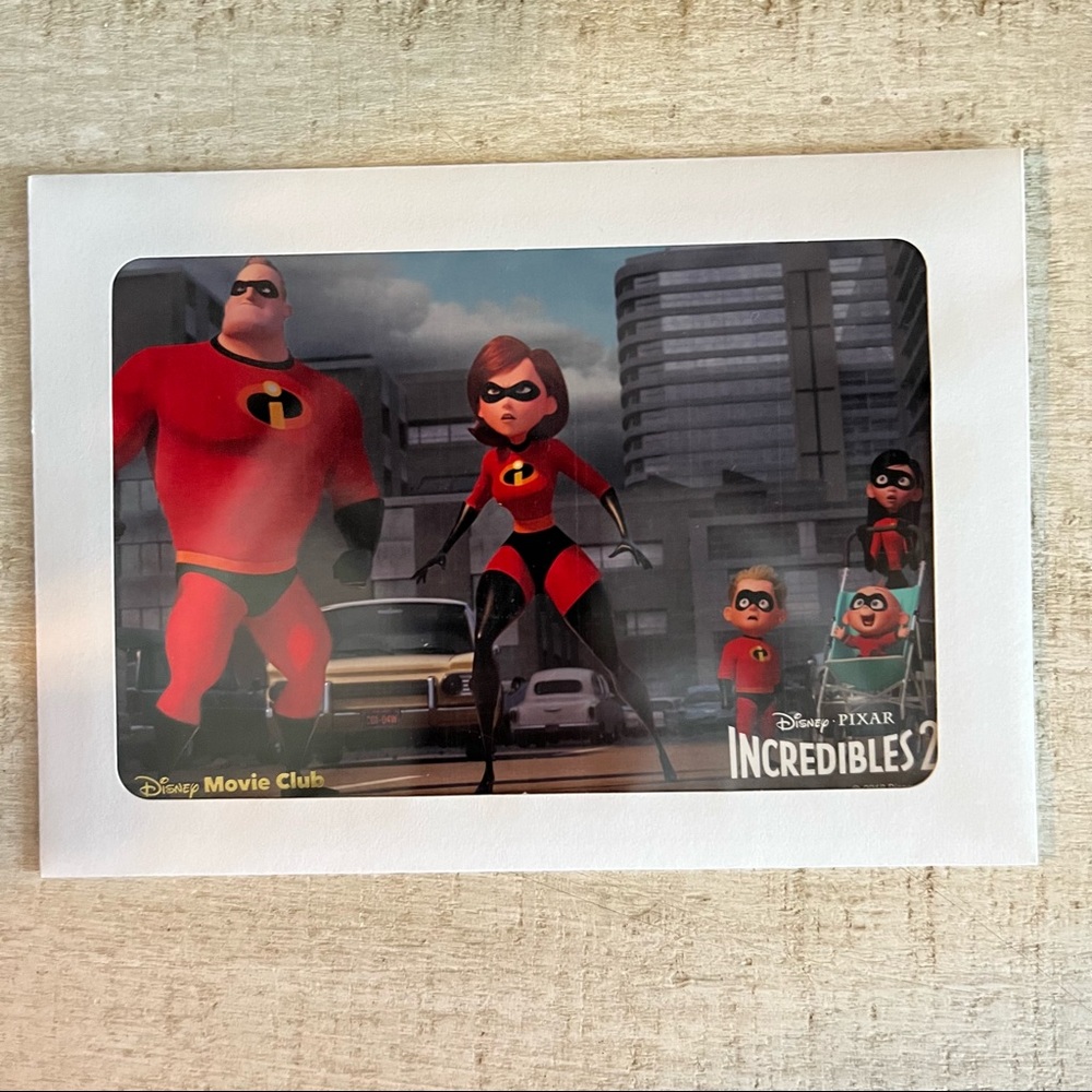 Disney Pixar The Incredibles 2 Lithography Collectible